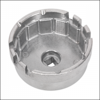 Sealey VS7111 Oil Filter Cap Wrench for Toyota 64.5mm x 14 Flutes