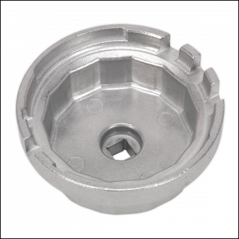 Sealey VS7112 Oil Filter Cap Wrench for Lexus/Toyota 64.5mm x 14 Flutes