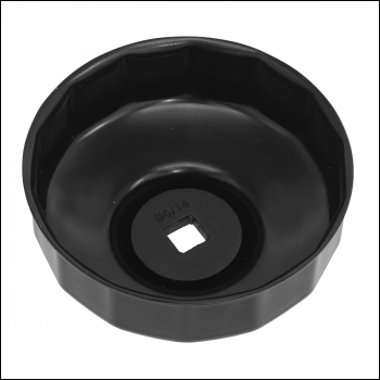 Sealey VS7117 Oil Filter Cap Wrench for Mercedes BlueTEC 84mm x 14 Flutes