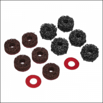 Sealey VS8002A Stud Hub Cleaner Pads for VS8002 - Pack of 12