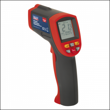 Sealey VS907 Infrared Laser Digital Thermometer 12:1