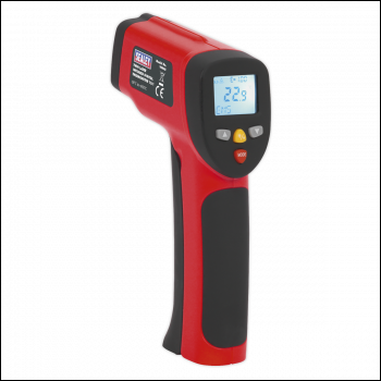 Sealey VS940 Infrared Twin-Spot Laser Digital Thermometer 12:1