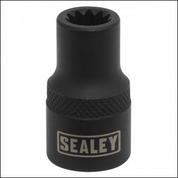 Sealey VSE0490 Brake Caliper Socket 3/8 inch Sq Drive 8mm 11-Point
