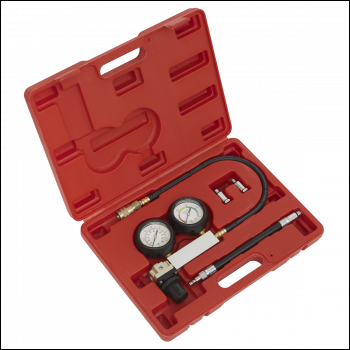 Sealey VSE2020 Petrol Engine 2-Gauge Cylinder Leakage Tester