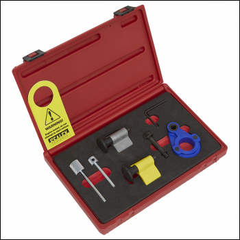 Sealey VSE2092 Diesel Engine Timing Tool Kit 1.2D/1.4D/1.6D/2.0D - for VAG, Ford, Mitsubishi - Belt Drive