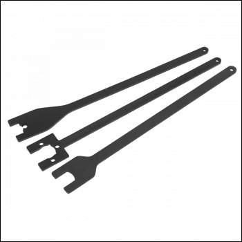 Sealey VSE3042 Viscous Fan Spanner Set for Land Rover/Range Rover - Chain Drive