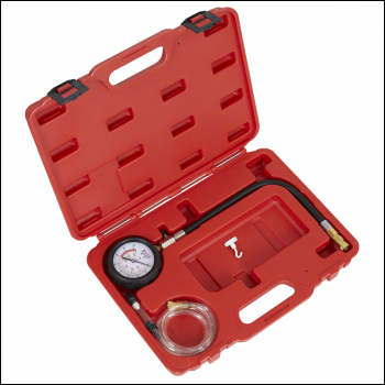 Sealey VSE3157 Diesel Compression Gauge, Hose & TDC Base Kit