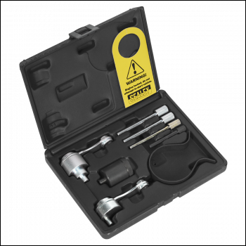 Sealey VSE5000A Diesel Engine Timing Tool Kit - for Land Rover, Jaguar, Citroen, Peugeot 2.7D/3.0D - Belt Drive