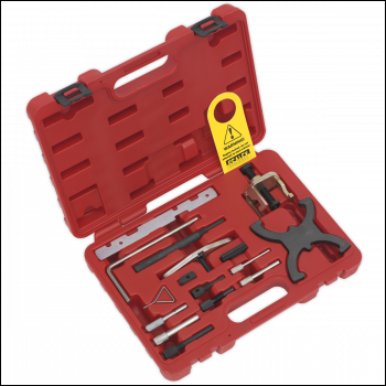 Sealey VSE5042A Diesel/Petrol Engine Timing Tool Combination Kit - for Ford, PSA - Belt/Chain Drive