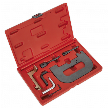 Sealey VSE5071A Petrol Engine Timing Tool Kit - for Renault 1.4/1.6/1.8/2.0 K4J/K4M/F4P/F4R(t) - Belt Drive