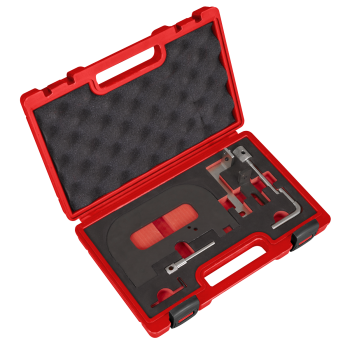 Sealey VSE5071A Petrol Engine Timing Tool Kit - for Renault 1.4/1.6/1.8/2.0 K4J/K4M/F4P/F4R(t) - Belt Drive