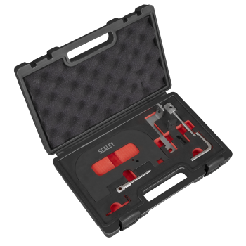 Sealey VSE5071A Petrol Engine Timing Tool Kit - for Renault 1.4/1.6/1.8/2.0 K4J/K4M/F4P/F4R(t) - Belt Drive