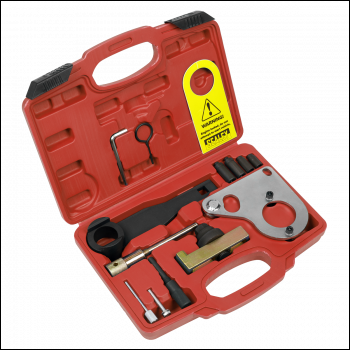 Sealey VSE5086A Diesel Engine Timing Tool Kit for Renault, Mercedes, Nissan, GM 1.6D/2.0/2.3dCi/CDTi - Chain Drive