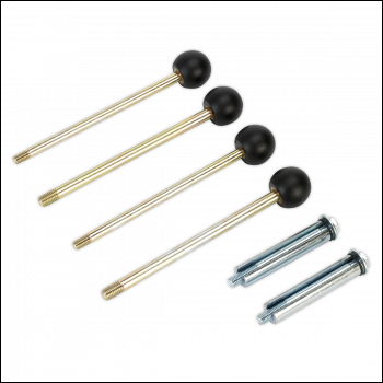 Sealey VSE5852 Service Position Front End Support Guide Set for VAG