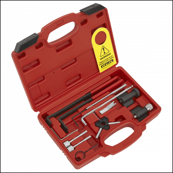 Sealey VSE5951 Diesel Engine Timing Tool Kit - for VAG, Dodge, Ford, Mitsubishi - 1.2D/1.4D/1.6D/1.9D/2.0D - Belt