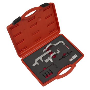 Sealey VSE6131 Petrol Engine Timing Tool Kit - for BMW Mini, Citroen, Peugeot - Chain Drive