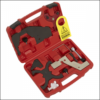 Sealey VSE6160 Petrol Engine Timing Tool Kit - for Ford, Volvo, Mazda 1.5, 1.6, 2.0 - Belt/Chain Drive