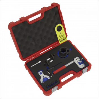 Sealey VSE6191 Diesel Engine Timing Tool Kit - for Alfa Romeo, Ford, PSA, Suzuki, GM 1.3D 16v - Chain Drive