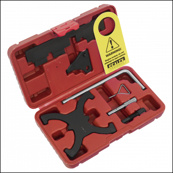Sealey VSE6560A Petrol Engine Timing Tool Kit for Ford, Volvo 1.6 EcoBoost & 2.0D/2.2D Belt Drive