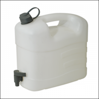 Sealey WC10T Fluid Container with Tap 10L