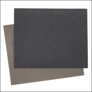 Sealey WD2328600 Wet & Dry Paper 230 x 280mm 600Grit Pack of 25