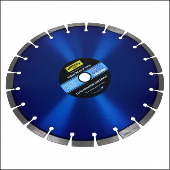 Sealey WDA300/22 Worksafe® Premium Blue WDA Diamond Blade 300 x 22mm