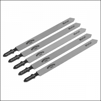 Sealey WJT318A Jigsaw Blade for Metal 105mm 21tpi - Pack of 5