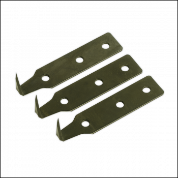 Sealey WK02001 Windscreen Removal Tool Blade 18mm - Pack of 3