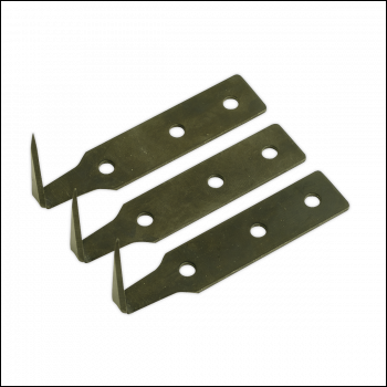 Sealey WK02003 Windscreen Removal Tool Blade 38mm - Pack of 3