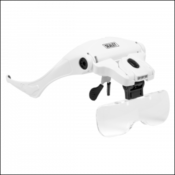 Sealey WL101D LED Magnifier Spectacles with Headband
