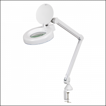 Sealey WL483D Bench Mounting Magnifying Worklight 48 SMD LED 230V