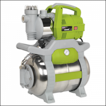 Sealey WPB062S Surface Mounting Booster Pump Stainless Steel 55L/min 230V
