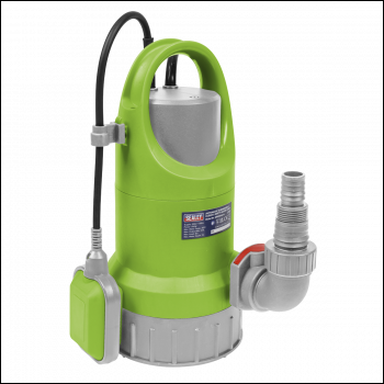 Sealey WPCD215 Submersible Clean & Dirty Water Pump Automatic 217L/min 230V
