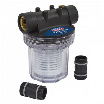 Sealey WPF1 Inlet Filter for Surface Mounting Pumps 1L