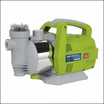 Sealey WPS062S Surface Mounting Water Pump Stainless Steel 55L/min 230V