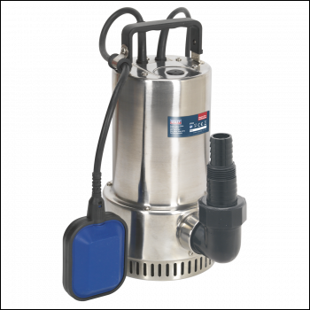 Sealey WPS250A Submersible Stainless Water Pump Automatic 250L/min 230V