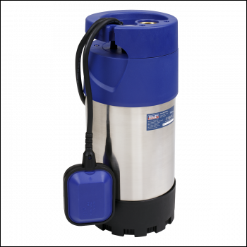 Sealey WPS92A Submersible Stainless Water Pump Automatic 92L/min 40m Head 230V