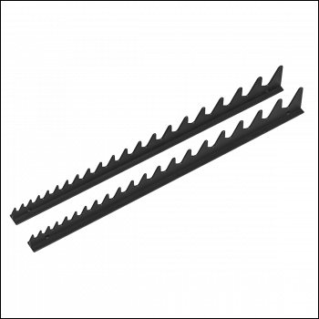 Sealey WR01 Premier Sharks Teeth Spanner Rack 2pc