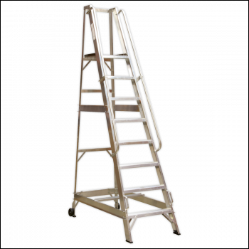 Sealey WS12 Warehouse Steps 12-Tread