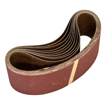 Sealey WSB5380 75 x 533mm Sanding Belt 80Grit - Pack of 10