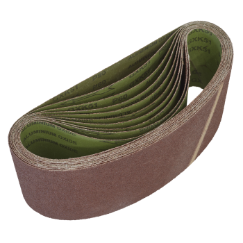 Sealey WSB6160 100 x 610mm Sanding Belt 60Grit - Pack of 10
