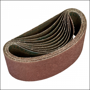 Sealey WSB62365 Worksafe® 100 x 620mm Sanding Belt 36Grit - Pack of 5