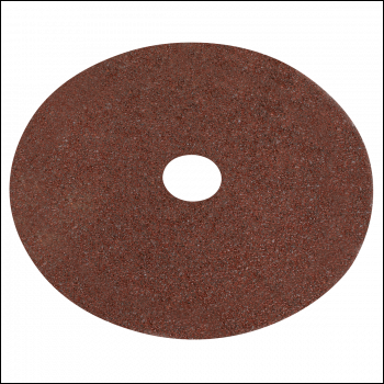 Sealey WSD4524 Worksafe® 115mm Fibre Backed Sanding Disc 24Grit - Pack of 25