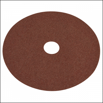 Sealey WSD4540 Worksafe® 115mm Fibre Backed Sanding Disc 40Grit - Pack of 25
