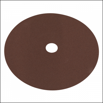 Sealey WSD7120 Worksafe® 175mm Fibre Backed Sanding Disc 120Grit - Pack of 25
