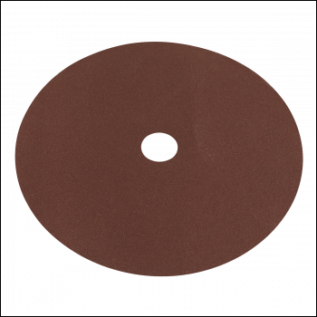 Sealey WSD780 Worksafe® 175mm Fibre Backed Sanding Disc 80Grit - Pack of 25