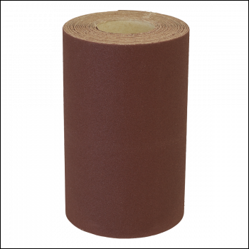 Sealey WSR5180 Worksafe® Production Sanding Roll 180Grit 115mm x 5m - Extra-Fine