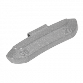 Sealey WWSH30 Hammer-On Wheel Weight for Steel Wheels 30g - Pack of 100