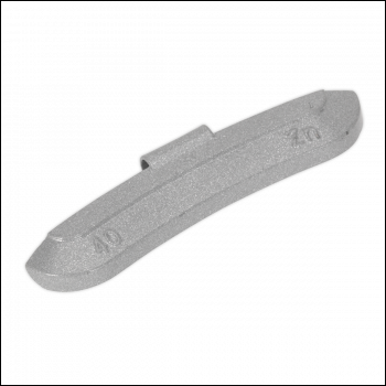 Sealey WWSH40 Hammer-On Wheel Weight for Steel Wheels 40g - Pack of 50