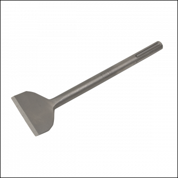 Sealey X4WC Worksafe® SDS MAX Wide Cranked Chisel 75 x 300mm